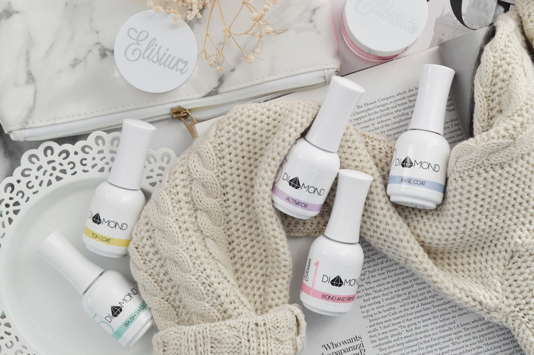 manicure tytanowy elisium diamond